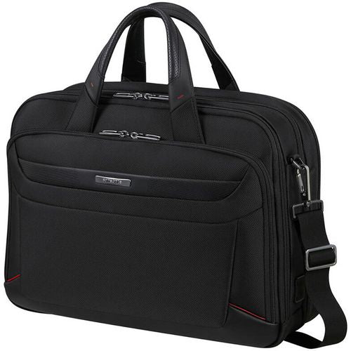 Samsonite Laptop Bag SA2098 15.6 Inch Ballistic nylon, Leather details, Recycled polyester Black 30.5 x 20 x 42 cm Black