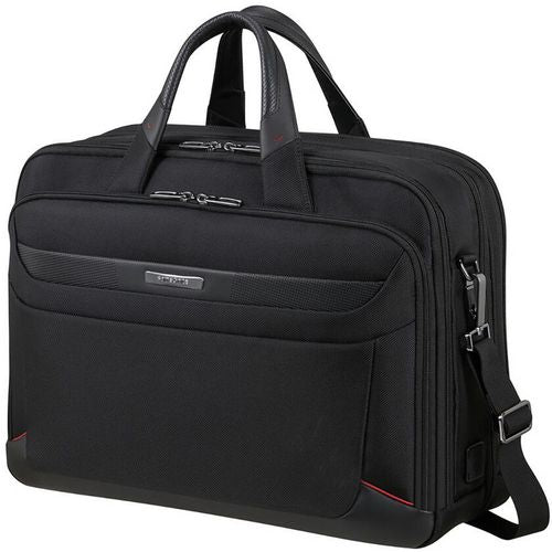 Samsonite Laptop Bag SA2099 17.3 Inch Ballistic nylon, Leather details, Recycled polyester 46 x 23.5 x 33 cm Black