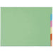 Exacompta Tabbed Folder 336000E Assorted 2432 cm Pack of 60
