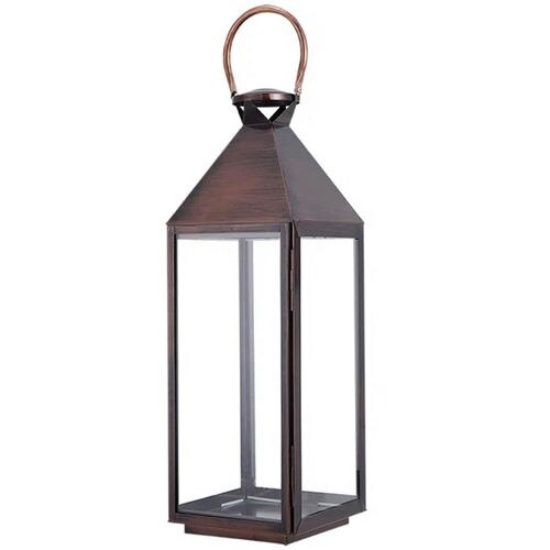 Living and Home Candle Holder LG0518LG0519 Brown