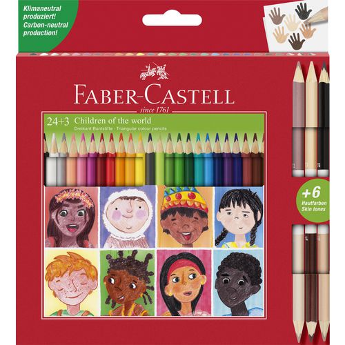 Faber-Castell 111260 Faber-castell colour Pencils (Pack of 60)