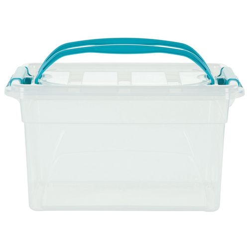 Whitefurze Carry Storage Box 7 L Transparent 31 x 20.5 x 17 cm