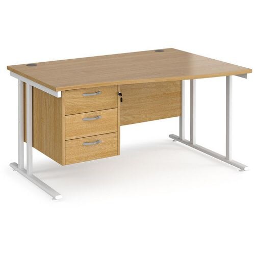 Dams International Wave Desk MC14WRP3WHO 1,400 x 725 x 800 - 990 mm
