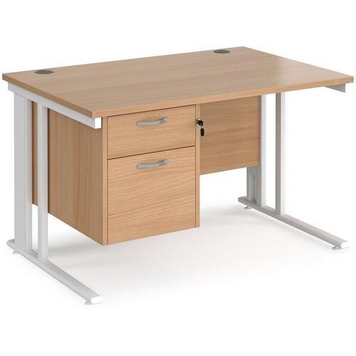 Dams International Desk MCM12P2WHB 1,200 x 800 x 725 mm