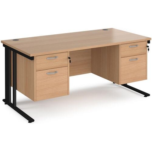 Dams International Desk MCM16P22KB 1,600 x 800 x 725 mm