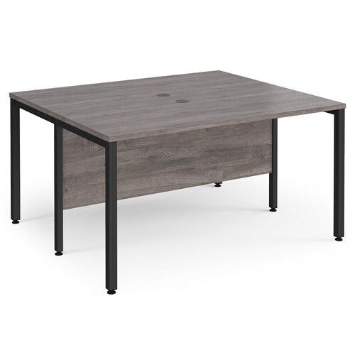 Dams International Desk MB1412BKGO 1,400 x 1,200 x 725 mm