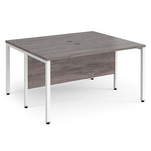 Dams International Desk MB1412BWHGO 1,400 x 1,200 x 725 mm