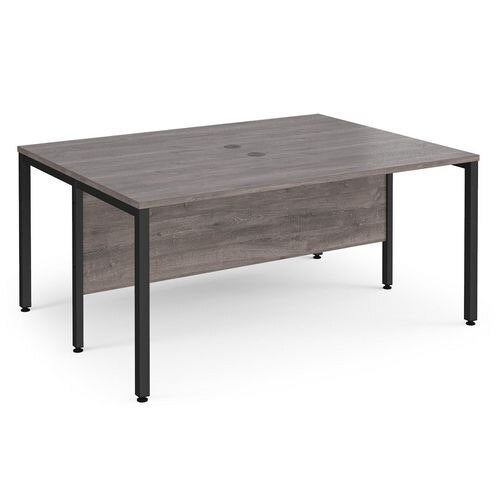 Dams International Desk MB1612BKGO 1,600 x 1,200 x 725 mm