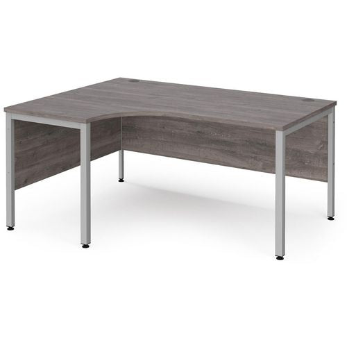 Dams International Left Hand Ergonomic Desk MB16ELSGO 1,600 x 1,200 x 725 mm