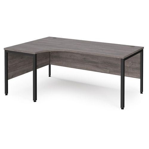 Dams International Left Hand Ergonomic Desk MB18ELKGO 1,800 x 1,200 x 725 mm