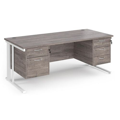 Dams International Desk MCM18P23WHGO 1,800 x 800 x 725 mm
