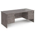 Dams International Maestro 25 Desk Wood Grey Oak 1,800 x 800 x 725 mm
