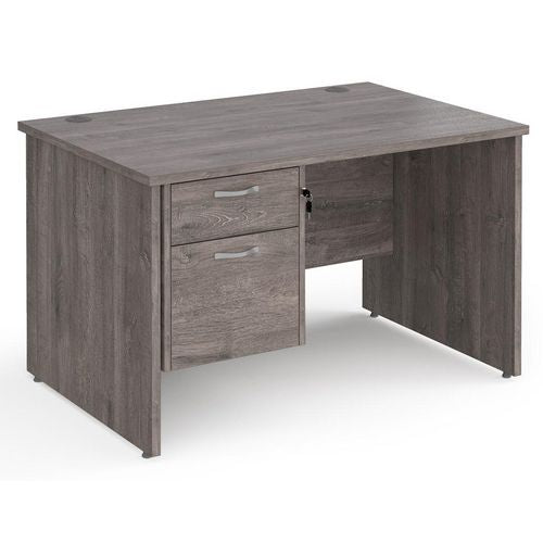 Dams International Maestro 25 Desk Wood Grey Oak 1,200 x 800 x 725 mm