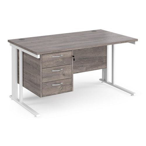 Dams International Desk MCM14P3WHGO 1,400 x 800 x 725 mm