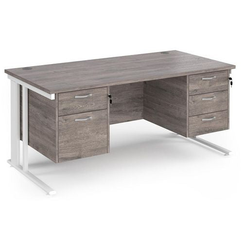 Dams International Desk MCM16P23WHGO 1,600 x 800 x 725 mm