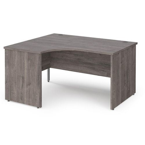 Dams International Left Hand Ergonomic Desk MP14ELGO 1,400 x 1,200 x 725 mm