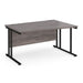 Dams International Wave Desk MC14WRKGO 1,400 x 725 x 800 - 990 mm