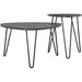Novogratz Accent tables 7021899COMNUK Black Marble 830.6 (W) x 835.7 (D) x 574 (H) mm
