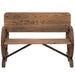 OutSunny Garden Bench Fir Wood Brown 580 x 800 mm
