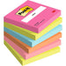 Post-it Sticky Notes Poptimistic 76 X 76 mm Assorted 100 Sheets Pack of 6