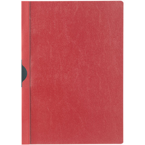 Niceday Clip File 1227951 A4 PP 23.5 (W) x 0.3 (D) x 31 (H) cm Red