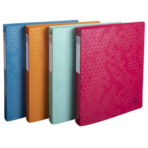 Exacompta Ring Binder 4 30 Recycled PP A4 Maxi Assorted