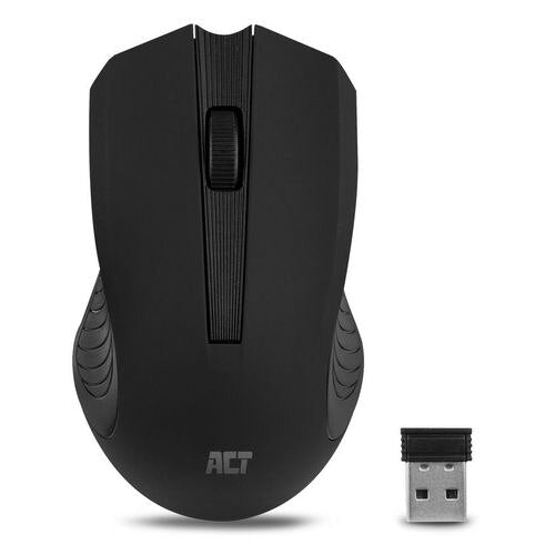 ACT Wireless Mouse AC5105 Suitable for lefthanded people Black