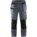 BLÅKLÄDER Trousers 15551860 Cotton, PL (Polyester) Grey, Black Size 36S