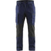 BLÅKLÄDER Trousers 14591845 Cotton, PL (Polyester) Navy Blue, Black Size 33R