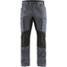 BLÅKLÄDER Trousers 14591845 Cotton, PL (Polyester) Grey, Black Size 49S