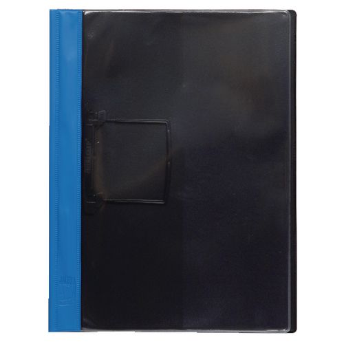 Djois Clip File 1021502 A4 PVC 24 (W) x 31.5 (H) cm Blue Pack of 10
