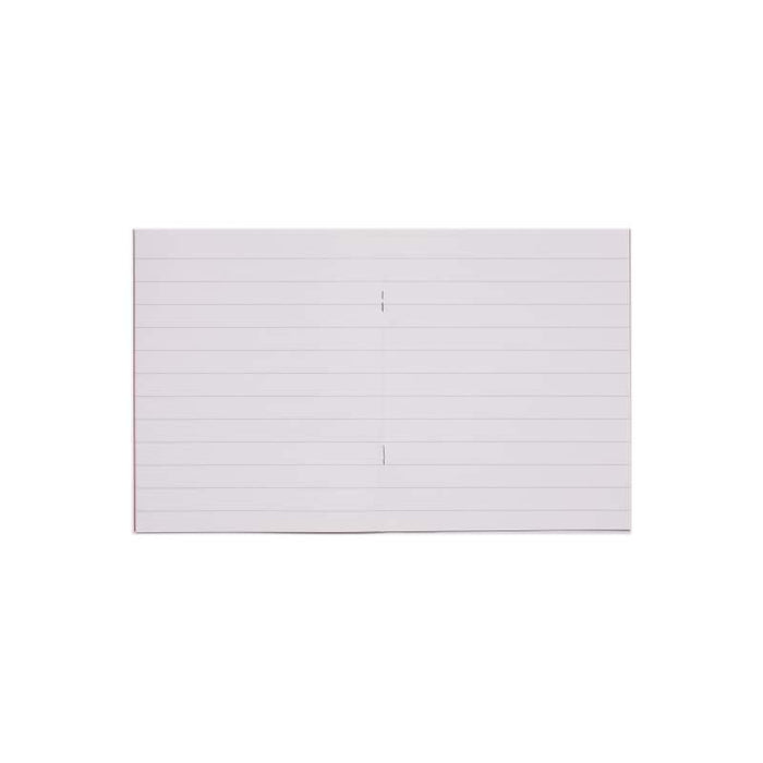 Rhino 8 x 6.5 (205 x 165mm) Exercise Book 32 Page Feint Ruled 15mm Red (Pack 100) - VEX142-165-0