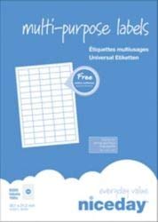 Niceday Multipurpose Label 980459 White 6500 labels per pack
