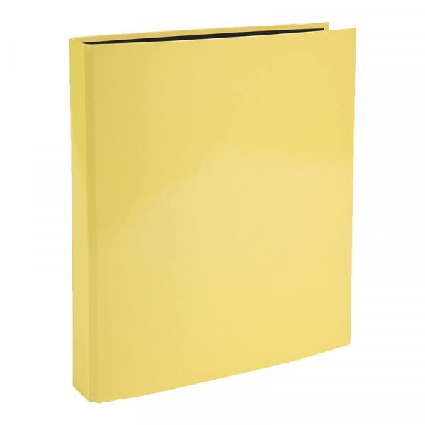 Exacompta Ring Binder 4 25 Carton Pellic Pap A4 Lemon