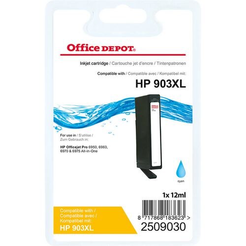 Office Depot 903XL Compatible HP Ink Cartridge T6M03AE Cyan