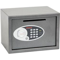 Phoenix Deposit Home & Office Size 2 Security Safe with Electronic Lock 17L Vela SS0802ED 250 x 350 x 250mm Metallic Graphite