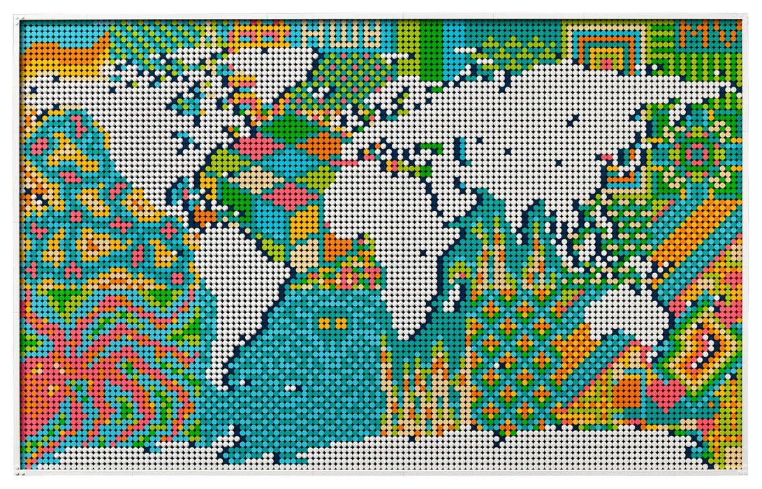 LEGO Art 31203 World Map