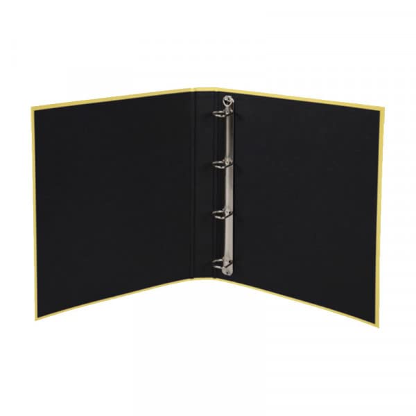 Exacompta Ring Binder 4 25 Carton Pellic Pap A4 Lemon