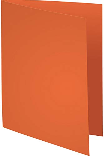 Exacompta Rock''s Square Cut Folder A4 Red Cardboard 210 gsm Pack of 100