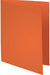 Exacompta Rock''s Square Cut Folder A4 Red Cardboard 210 gsm Pack of 100