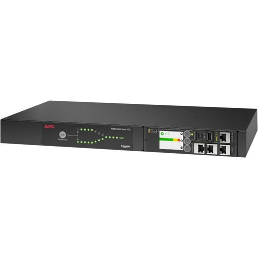 APC Netshelter Rack Automatic Transfer Switch AP4452AJ - Redundant switch (rack-mountable) - AC 90-110 V - 2000 VA - 1-phase - USB, Ethernet 10/100/1000 - output connectors: 8 - 1U - 2.44 m cord - black