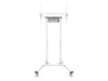 Neomounts FL55-875WH1 - Cart - for flat panel - motorised - lockable - steel - white - screen size: 37"-100" - for P/N: AFL-875WH1