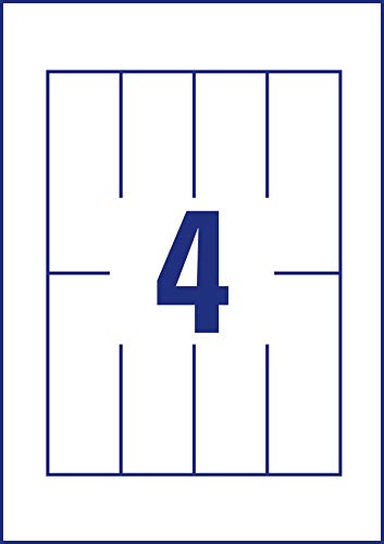 AVERY Zweckform Place Card 185 gsm White Pack of 25 Sheets of 4 Cards