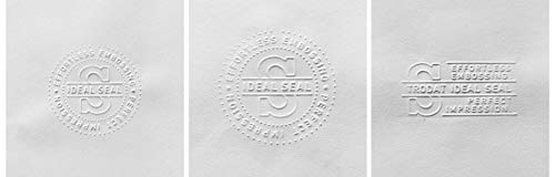 Trodat Embossing Press Ideal Black 11.9 x 2.5 x 6.3 cm