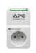 APC Essential Surgearrest PM1WU2 - Surge protector - AC 230 V - output connectors: 1 - France - white