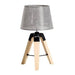 HOMCOM Table Lamp 450 x 240 x 240 mm Grey