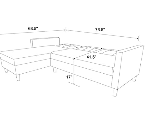 DOREL HOME 3 Seat Sofa BLACK FAUX LEATHER Faux Leather 2,133.60 (W) x 825.50 (D) x 1,536.70 (H) mm