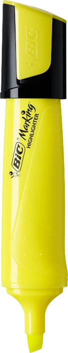 BIC TANK/FLAT Highlighter Assorted Broad Chisel 4.8 mm Pack of 4