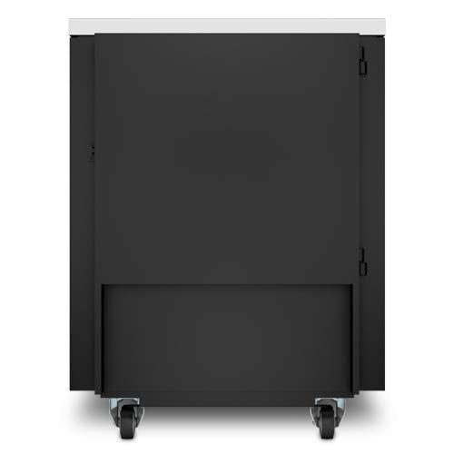 APC NetShelter CX Secure Soundproof Server Room in a Box Enclosure - Shock Packaging - Rack cabinet - with power distribution unit - white - 18U - 19"
