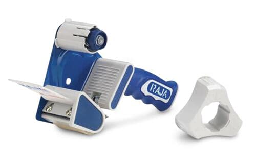 RAJA Packaging Tape Dispenser Blue 50 (W) mm Metal, Plastic